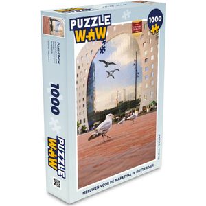 Puzzel Rotterdam - Nederland - Vogel - Legpuzzel - Puzzel 1000 stukjes volwassenen