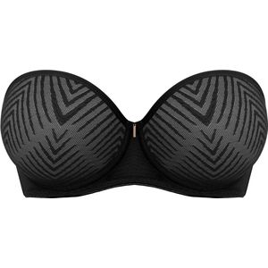 Freya TAILORED- Dames Strapless & multiway Beha- BLACK- Maat 80F