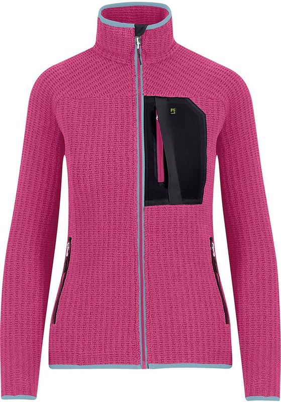 Karpos - Rocchetta Evo - Fleece - Roze - Met Volledige Rits