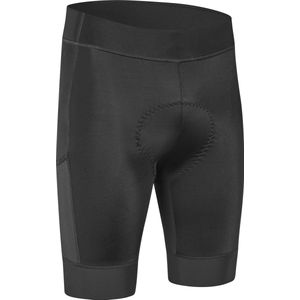 GripGrab - RIDE Korte Fietsbroek met Zeem zonder Bretels Wielerbroek Fiets Shorts - Zwart - Heren - Maat XXL