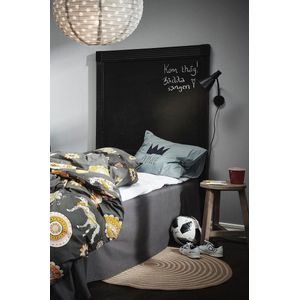 Bedhoes 45 cm bio-kwaliteit - luxe wit organic katoen Corner Bed Skirt