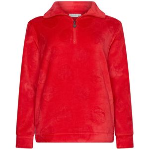 Rode fleece trui Rebelle - Rood - Maat - 44