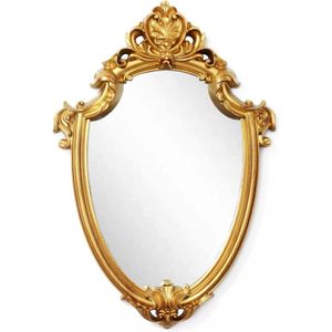 16,5 x 11 inch vintage spiegel antieke spiegel decoratieve muur spiegel schild vorm goud