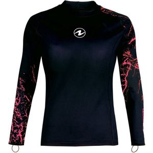 Aqualung - Top Ceramiqskin - Rash Guard - Zwart - Dames - Lange Mouwen