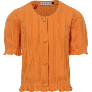 LOOXS Little 2411-7313-533 Meisjes Sweater/Vest - Maat 92 - Oranje van 100% COTTON