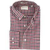 REG - Twill Gingham - T-shirt - Rouge