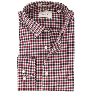 REG - Twill Gingham - T-shirt - Rouge