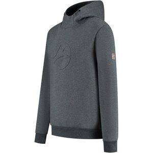 Travelin' Loki Heren - Outdoortrui - Hoodie - Donkergrijs