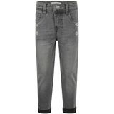 Koko Noko O56954 Jeans Meisjes - Broek - Donkergrijs - Maat 134