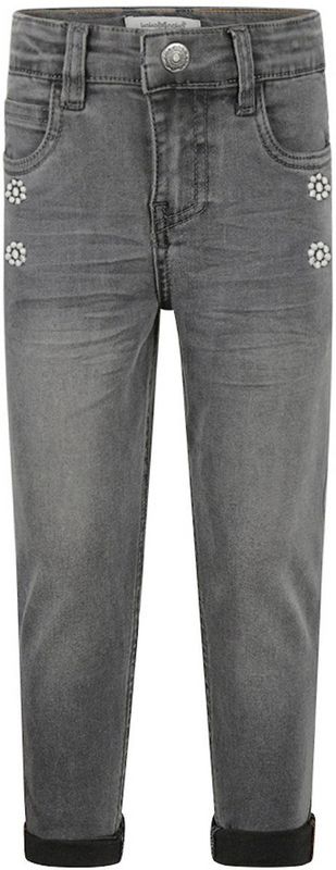 Koko Noko O56954 Jeans Meisjes - Broek - Donkergrijs - Maat 134