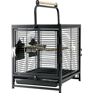 Keddoc - Bird Cage Transporter - Kooi - Zwart