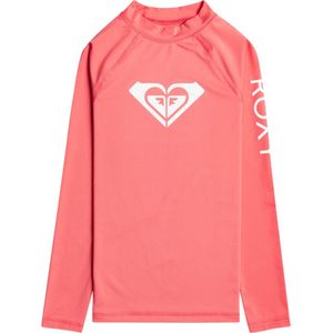 Roxy - UV Rashguard voor meisjes - Whole Hearted - Lange mouw - UPF50 - Sun Kissed Coral - maat 164cm