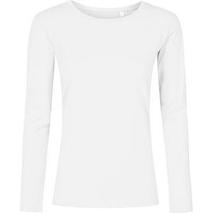 Women´s T-shirt met lange mouwen White - 3XL