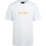 Heren Cruyff Mauricio T-shirt in Witgoud