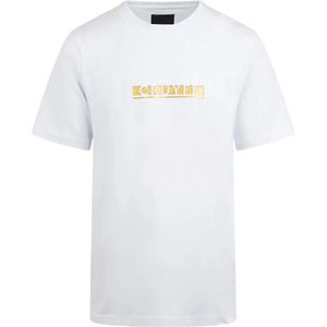 Heren Cruyff Mauricio T-shirt in Witgoud