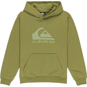 QUIKSILVER - Hoodie - Olijfgroen - Geruwd Molton