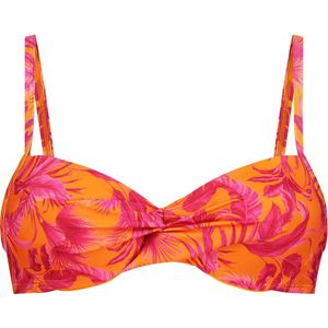 Hunkemöller Dames Badmode Voorgevormde beugel bikinitop Tulum - Roze - maat E80