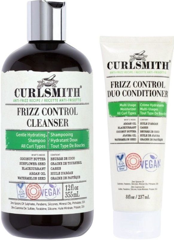 Curlsmith - Frizz Control Set - 355+237ml - Haarverzorging