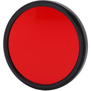Allecto plus - Rode cameralensfilter van optisch glas voor Nikon, Sony, Fujifilm - 52MM