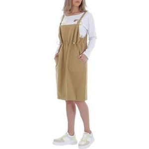 Cashual jurk beige one size