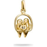 Thomas Sabo - CC1240-414-14 - Charm-hanger - Wit - Charm Club