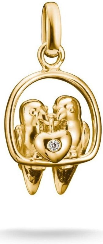 Thomas Sabo - CC1240-414-14 - Charm-hanger - Wit - Charm Club