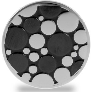 LOCKits 982500501 - Stalen Munt - 25 mm - Zilverkleurig en Zwart