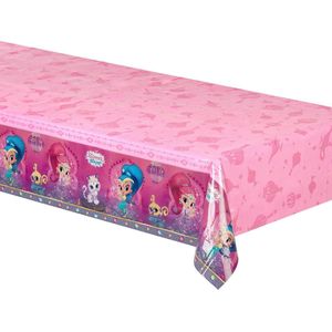 Shimmer + Shine - Tafelkleed - Roze - Plastic - 120x180 cm