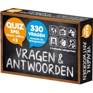 Vragen & Antwoorden #3 -  Pocketformaat Trivia Quiz en Aanvulset / Uitbreiding