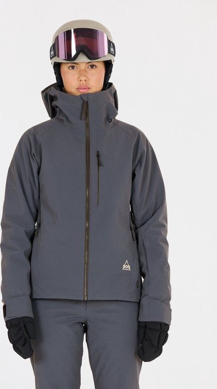 SOS Sportjas 'Cervinia'  donkergrijs