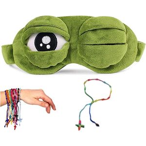 EGoods - Verstelbaar Oogmasker met Binnenzakken voor Rustgevende Slaap - Uniseks Design - Geschikt voor Vrienden, Mannen, Vrouwen en Kinderen