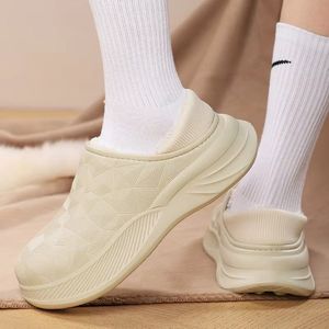 Warme Winter Pantoffels Maat 37 voor Mannen en Vrouwen – Waterdichte Katoenen Tuinschoenen met Antislip en Zachte Zool | Comfortabele Slippers voor Binnen en Buiten