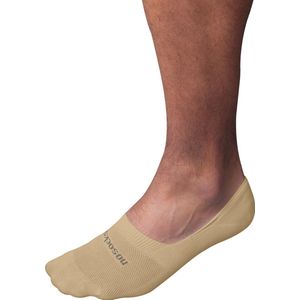 Nosocks Invisible - Cotton - 2-pack - Unisex - Light khaki - 40-43