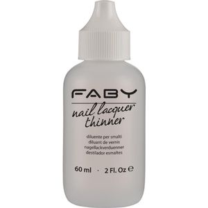 Faby - Nagellakverdunner - Transparant - 60 ml - Veganistisch