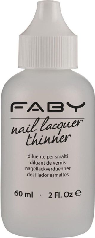 Faby - Nagellakverdunner - Transparant - 60 ml - Veganistisch