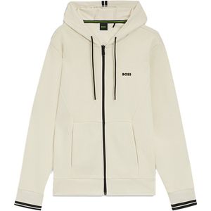 BOSS - FZ Sweat à capuche Zone - Open White - Hoodie