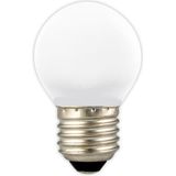 LED - Kogel - Wit - In- en Outdoor - 10 Stuks - 1W E27 - IP44