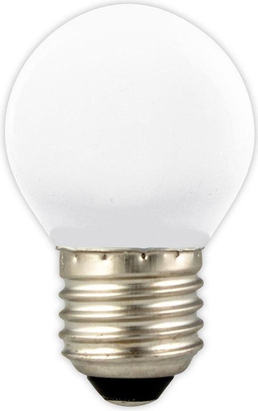 LED - Kogel - Wit - In- en Outdoor - 10 Stuks - 1W E27 - IP44