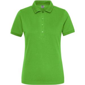James and Nicholson Dames/dames Bio Stretch Polo Shirt (Kalk groen)