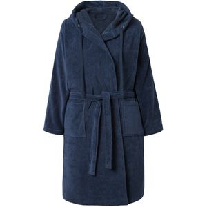 Ulla Popken - Badjas - Nachtblauw - Lang