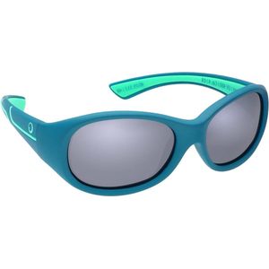 Kinderzonnebrillen Extra Donker Categorie 4 ""Kids@School"" - Leeftijden 5-10, Gepolariseerde UV400 Bescherming (Petrol Turquoise)