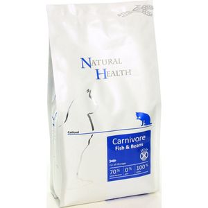 natural health carnivore fisch and beans catfood
