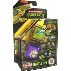 TMNT Battle Cube - Leo VS Shredder - Battle Fidget Set
