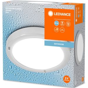 Ledvance LED Armatuur E27 | Bathroom Ceiling Luminaire IP44 E27 310mm E27 Chrome
