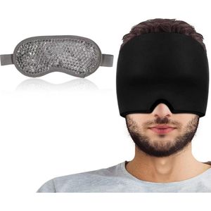 2-Delig Migrainemasker - Verkoelend Hoofdpijnmasker voor Migraineverlichting