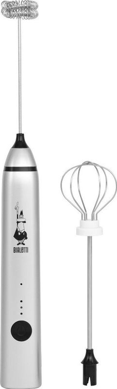 Bialetti - Melkopschuimer - Pro Silver - Oplaadbaar