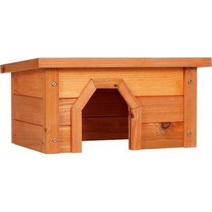 Egelhuis - Natuurlijk huisje - Kleine dieren - 40 × 20 × 28 cm - Bruin Egelhuis