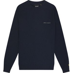 Lyle & Scott - Pull - Maat S - Mannen - MARINE -