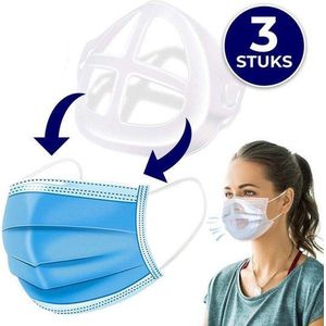 Mondmasker Beugel 3D Airframe - 3 Beugels