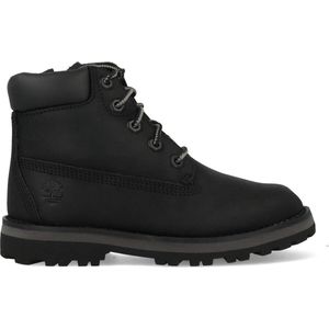Timberland - Courma Kid - Leren Veterlaarzen - Zwart - Duurzaam